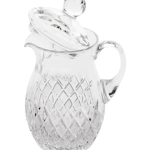 Kristallglas Krug mit Deckel