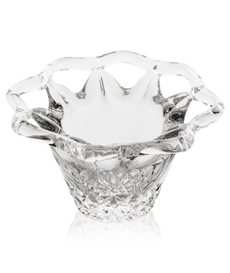 Kristallglasschale-crystal glass bowl hangefertigt-handmade-neman-glassworksneman